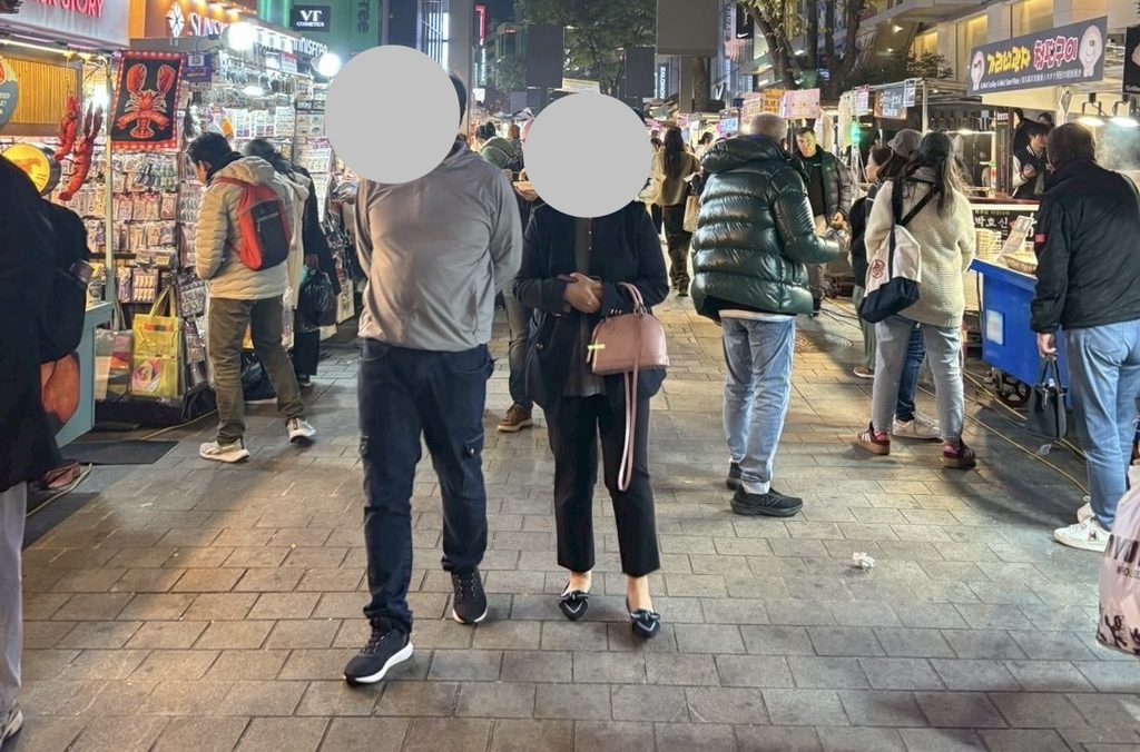 実際に着ていた服の写真